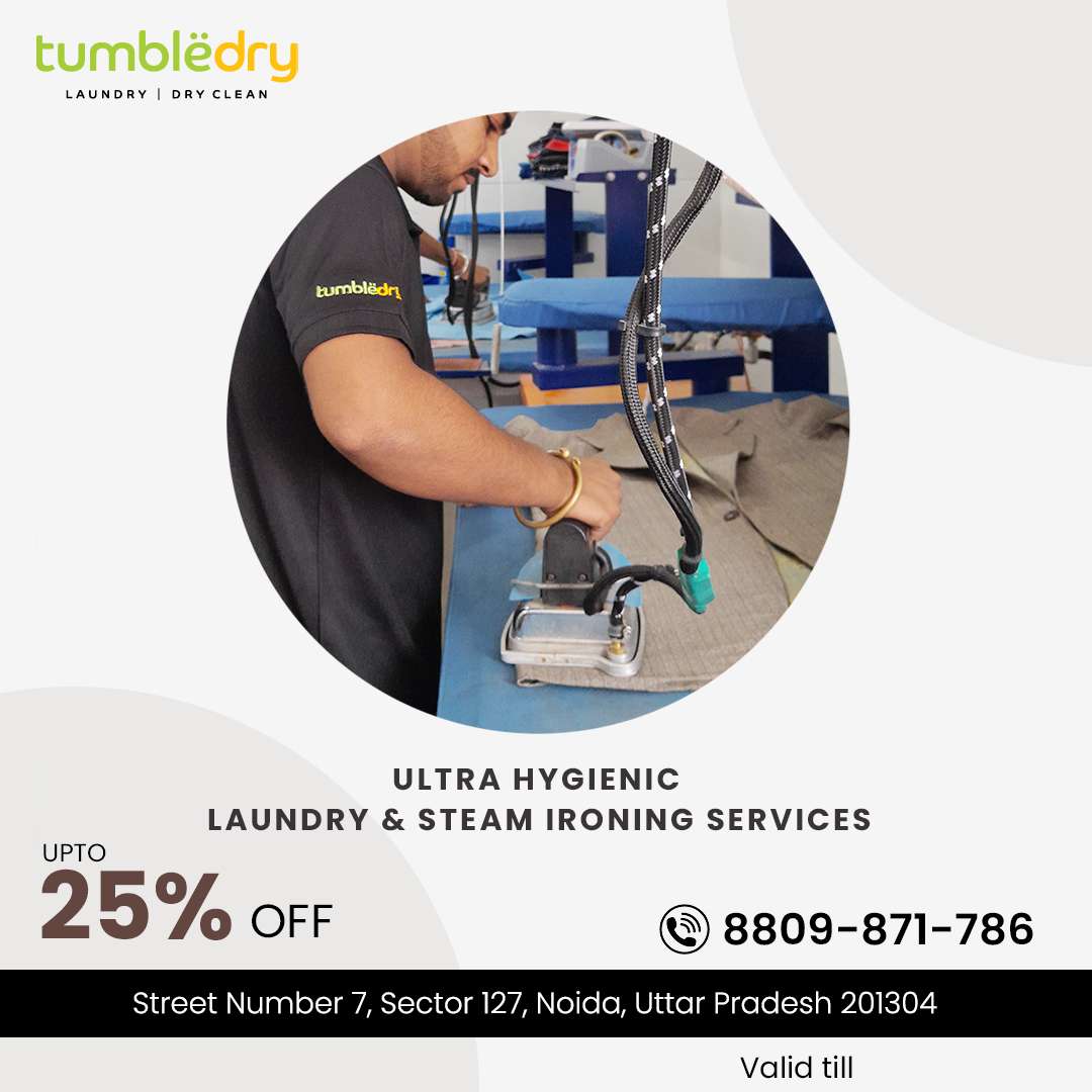 Tumbledry - Best Laundry & Dry Cleaning Services in India