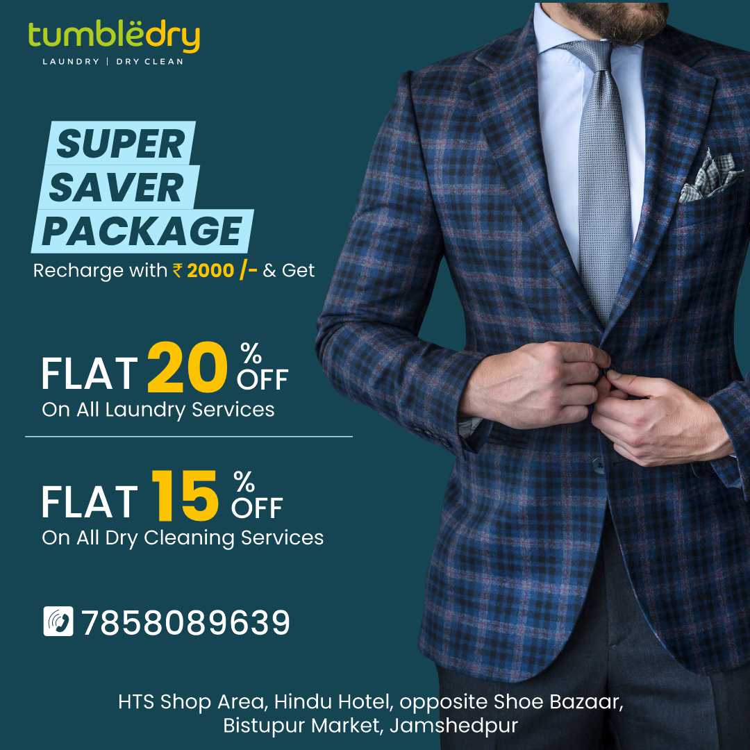 Tumbledry - Best Laundry & Dry Cleaning Services in India